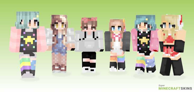 Felll Minecraft Skins - Best Free Minecraft skins for Girls and Boys