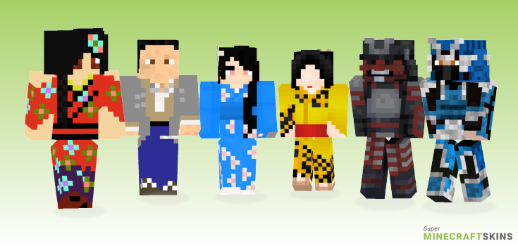 Feudal japan Minecraft Skins - Best Free Minecraft skins for Girls and Boys