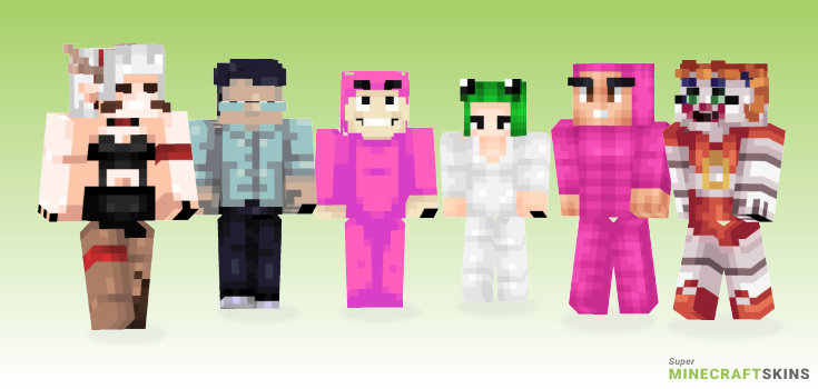 Filthy Minecraft Skins - Best Free Minecraft skins for Girls and Boys