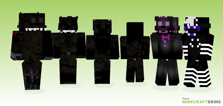Final nights Minecraft Skins - Best Free Minecraft skins for Girls and Boys