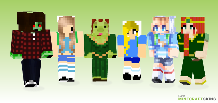Fiona Minecraft Skins - Best Free Minecraft skins for Girls and Boys