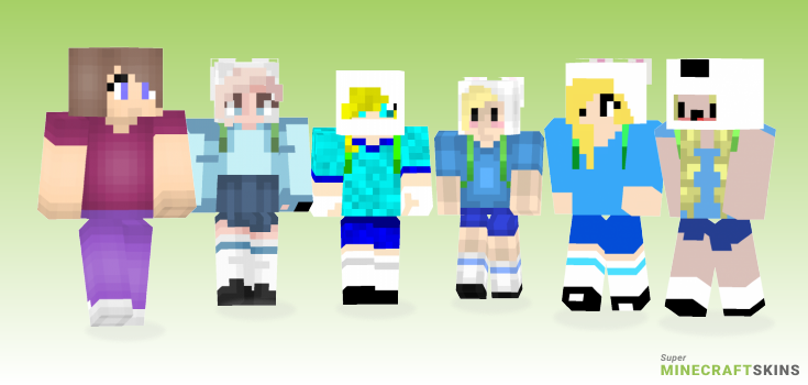 Fionna Minecraft Skins - Best Free Minecraft skins for Girls and Boys