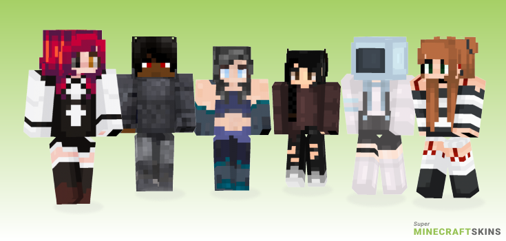 First oc Minecraft Skins - Best Free Minecraft skins for Girls and Boys