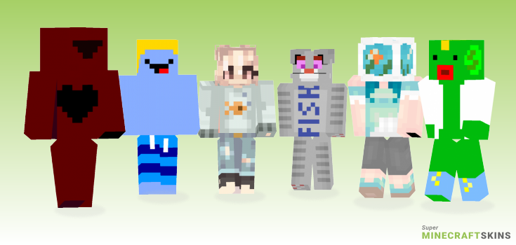 Fish Minecraft Skins - Best Free Minecraft skins for Girls and Boys