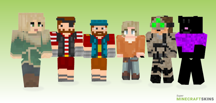 Fisher Minecraft Skins - Best Free Minecraft skins for Girls and Boys