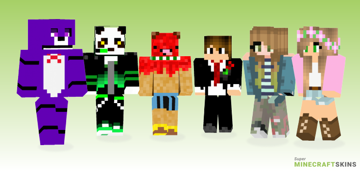 Fixed Minecraft Skins - Best Free Minecraft skins for Girls and Boys