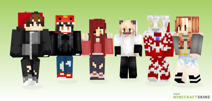 Flare Minecraft Skins - Best Free Minecraft skins for Girls and Boys