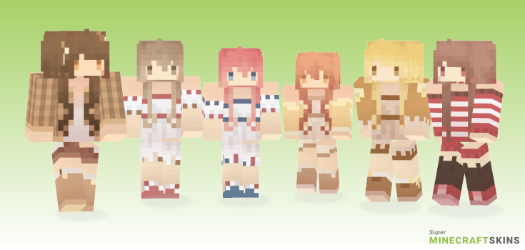 Food personification Minecraft Skins - Best Free Minecraft skins for Girls and Boys