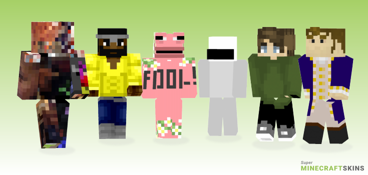 Fool Minecraft Skins - Best Free Minecraft skins for Girls and Boys