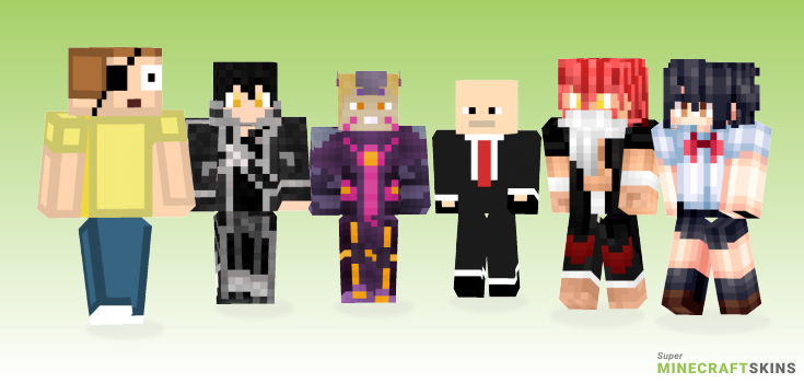 Form Minecraft Skins - Best Free Minecraft skins for Girls and Boys