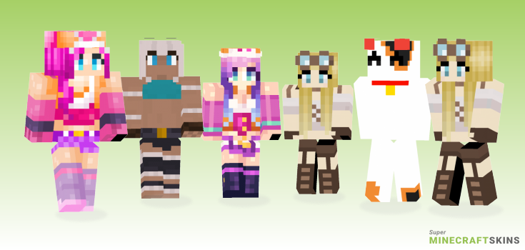 Fortune Minecraft Skins - Best Free Minecraft skins for Girls and Boys