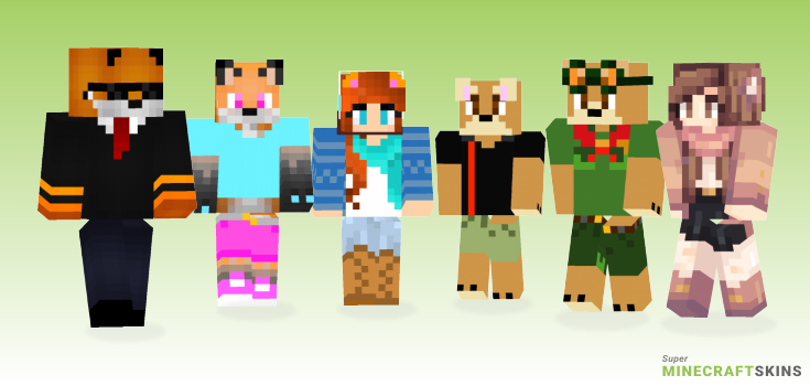 Foxx Minecraft Skins - Best Free Minecraft skins for Girls and Boys