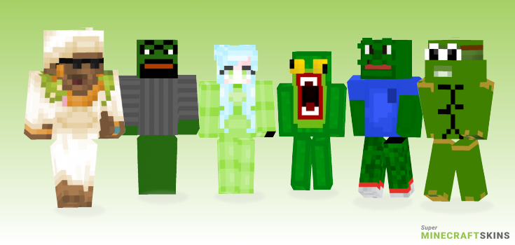 Frog Minecraft Skins - Best Free Minecraft skins for Girls and Boys
