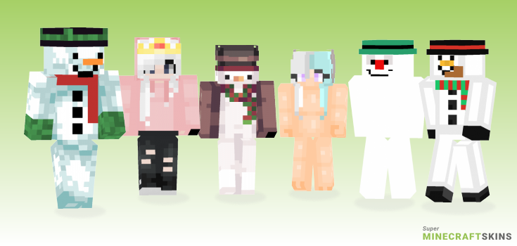 Frosty Minecraft Skins - Best Free Minecraft skins for Girls and Boys