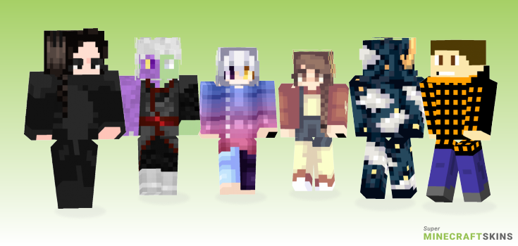 Full Minecraft Skins - Best Free Minecraft skins for Girls and Boys