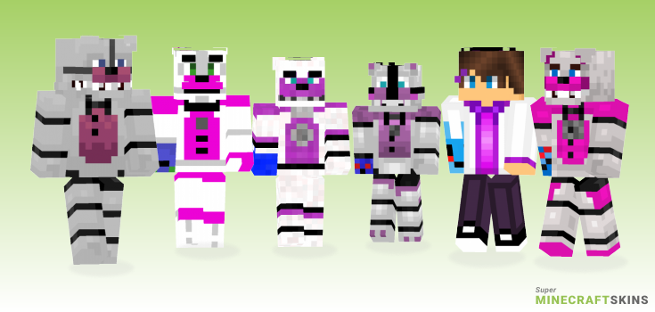 Funtime freddy Minecraft Skins - Best Free Minecraft skins for Girls and Boys