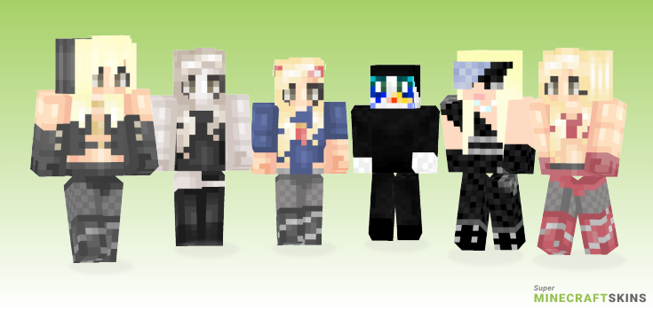 Gaga Minecraft Skins - Best Free Minecraft skins for Girls and Boys