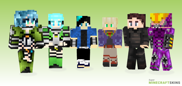 Gale Minecraft Skins - Best Free Minecraft skins for Girls and Boys