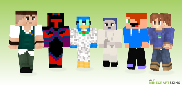 Gary Minecraft Skins - Best Free Minecraft skins for Girls and Boys