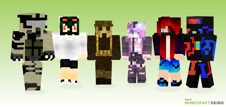 Gas mask Minecraft Skins - Best Free Minecraft skins for Girls and Boys
