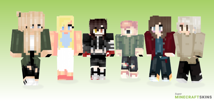 Getting Minecraft Skins - Best Free Minecraft skins for Girls and Boys
