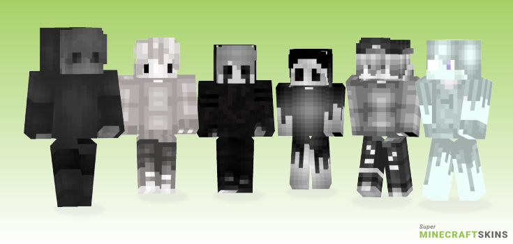 Ghost boy Minecraft Skins - Best Free Minecraft skins for Girls and Boys