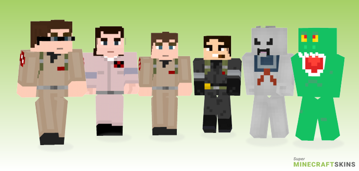 Ghostbusters Minecraft Skins - Best Free Minecraft skins for Girls and Boys