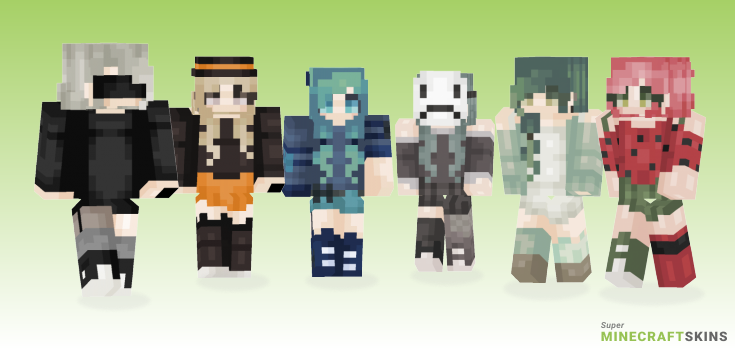 Ghstlft Minecraft Skins - Best Free Minecraft skins for Girls and Boys