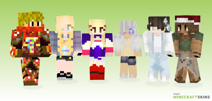 Gift Minecraft Skins - Best Free Minecraft skins for Girls and Boys