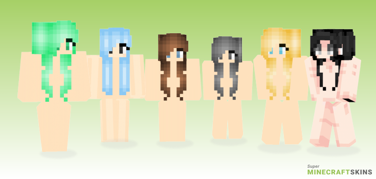 Girl base Minecraft Skins - Best Free Minecraft skins for Girls and Boys