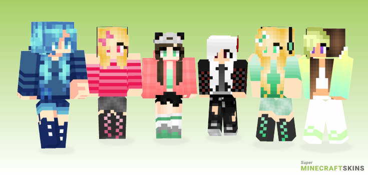 Girl who Minecraft Skins - Best Free Minecraft skins for Girls and Boys