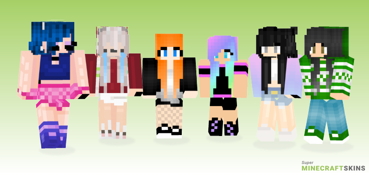 Girl Minecraft Skins - Best Free Minecraft skins for Girls and Boys