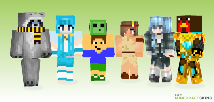 Giving Minecraft Skins - Best Free Minecraft skins for Girls and Boys