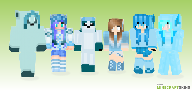 Glaceon Minecraft Skins - Best Free Minecraft skins for Girls and Boys
