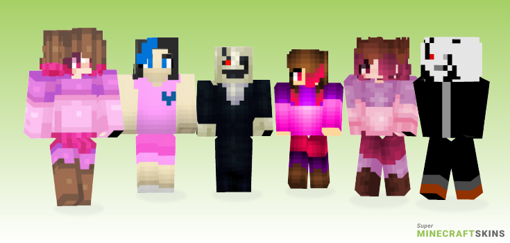 Glitchtale Minecraft Skins Download For Free At