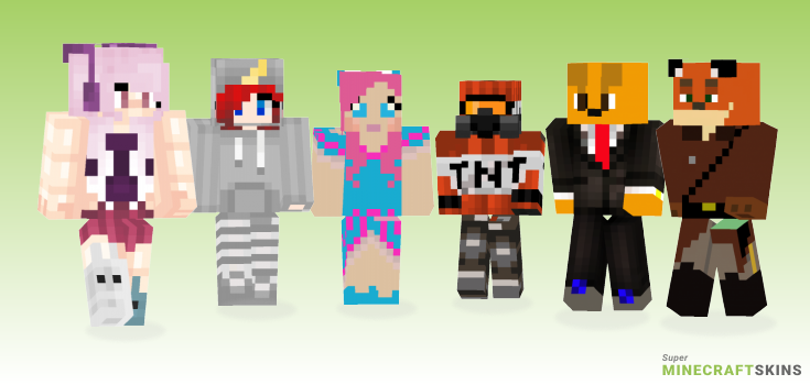 Goes Minecraft Skins - Best Free Minecraft skins for Girls and Boys