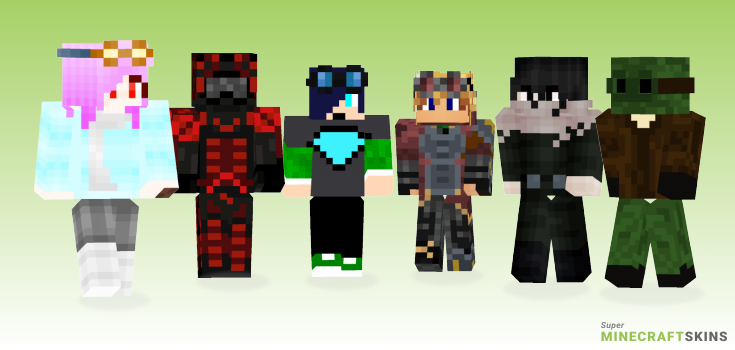 Goggles Minecraft Skins - Best Free Minecraft skins for Girls and Boys
