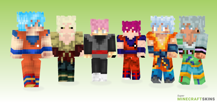Goku ssj Minecraft Skins - Best Free Minecraft skins for Girls and Boys