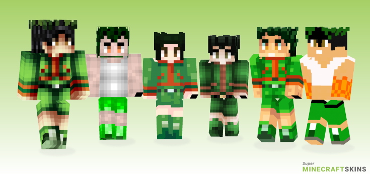 Gon Minecraft Skins - Best Free Minecraft skins for Girls and Boys