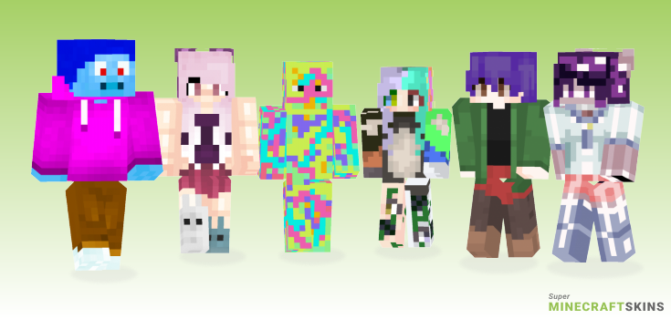 Gone Minecraft Skins - Best Free Minecraft skins for Girls and Boys