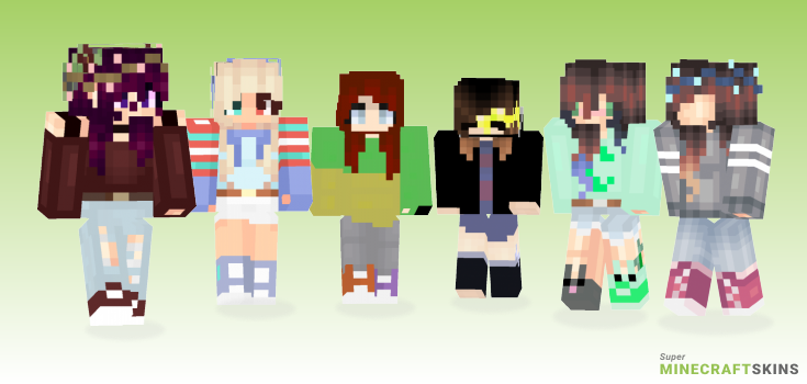 Gothical Minecraft Skins - Best Free Minecraft skins for Girls and Boys