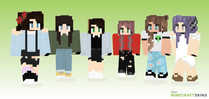 Gracee Minecraft Skins - Best Free Minecraft skins for Girls and Boys