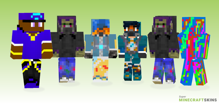 Graffiti Minecraft Skins - Best Free Minecraft skins for Girls and Boys