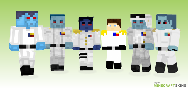 Grand admiral Minecraft Skins - Best Free Minecraft skins for Girls and Boys