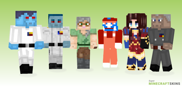 Grand Minecraft Skins - Best Free Minecraft skins for Girls and Boys