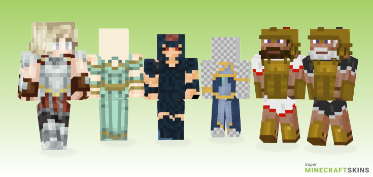 Greek Minecraft Skins - Best Free Minecraft skins for Girls and Boys