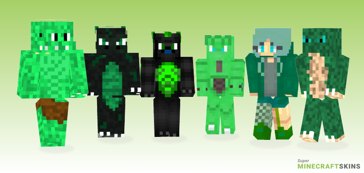 Green dragon Minecraft Skins - Best Free Minecraft skins for Girls and Boys