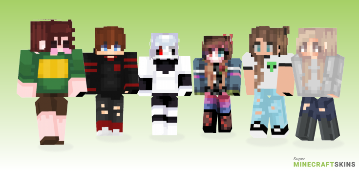 Greetings Minecraft Skins - Best Free Minecraft skins for Girls and Boys