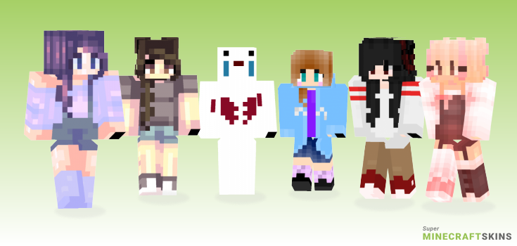 Guess who Minecraft Skins - Best Free Minecraft skins for Girls and Boys