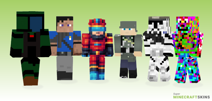 Gunner Minecraft Skins - Best Free Minecraft skins for Girls and Boys